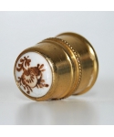 Brass with a flower