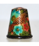 Bird in flowers