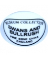 Museum Collection - Swans and bullrush