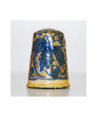 India - navy-blue leaves