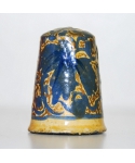 India - navy-blue leaves