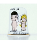 Love is not wearing strong aftershave