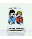 Love is coaching each other