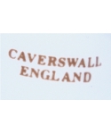 CAVERSWALL ENGLAND (brązowy)