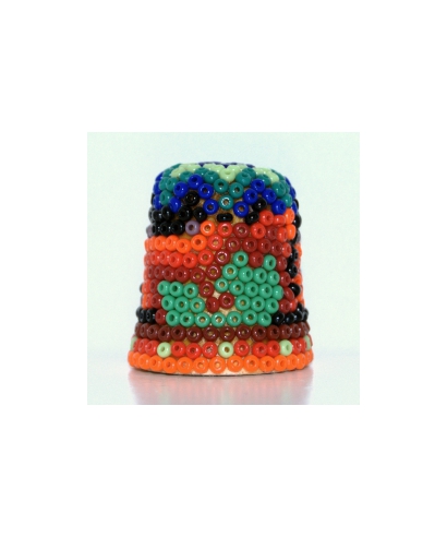 Thimble made of beads