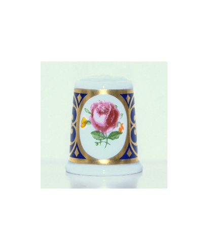 Rose in cobalt