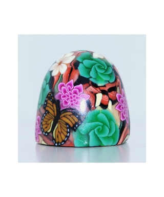 Motyl w kwiatach III