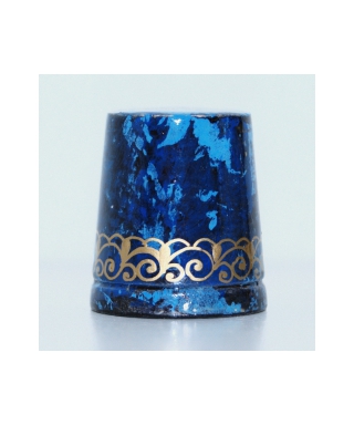 Cobalt enameled