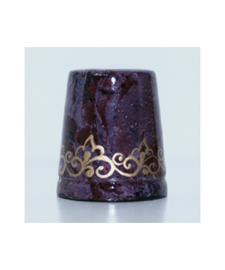 Violet enameled