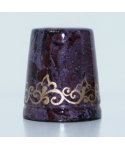 Violet enameled