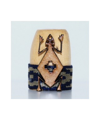 Wooden frog
