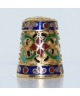 Golden cloisonne