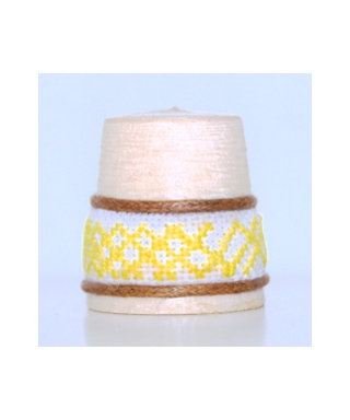 Yellow embroidery II