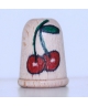 Wooden with cherries