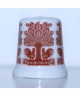 Brązowa wycinanka