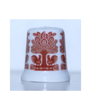 Brązowa wycinanka