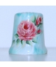 Rose in azure