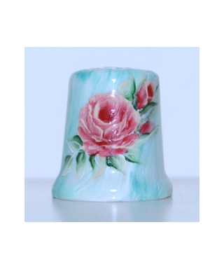 Rose in azure