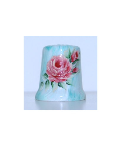 Rose in azure