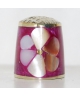 Mother-of-pearl violet flower