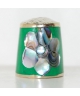 Mother-of-pearl green flower