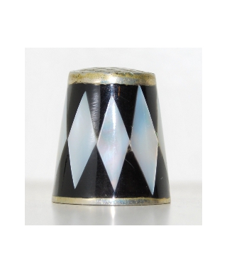 Mother-of-pearl black and white
