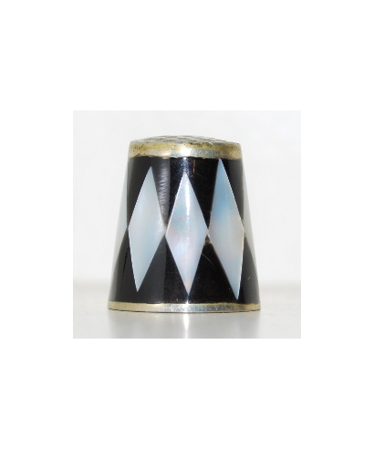Mother-of-pearl black and white