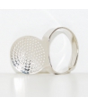 Adjustable ring thimble with plate