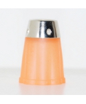 Orange flexible rubber thimble