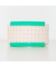Leather thimble with green cup