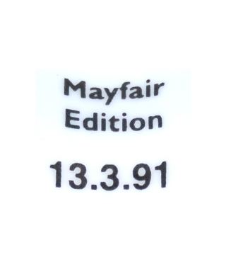 Mayfair Edition 13.3.91