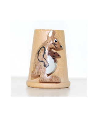 Wooden kangaroo