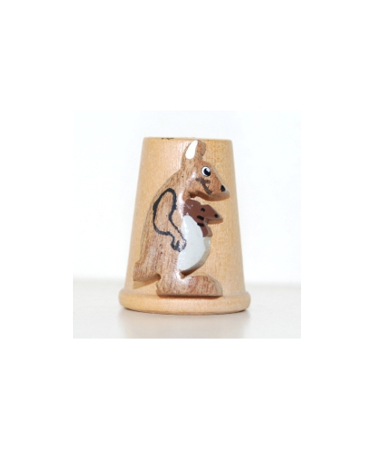 Wooden kangaroo