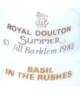Royal Doulton Summer 1983 BASIL IN THE RUSHES