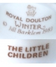 Royal Doulton Winter 1983 THE LITTLE CHILDREN
