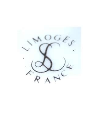 Limoges France LS - La Seynie Porcelaines (czarny)