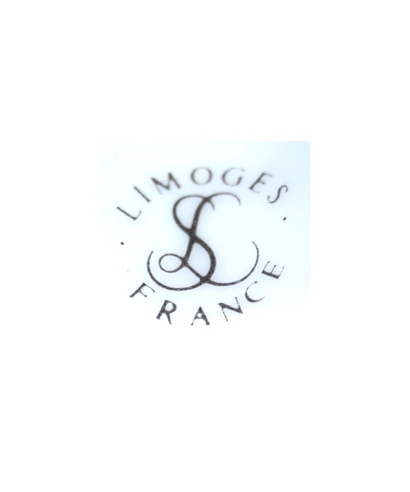 Limoges France LS - La Seynie Porcelaines (czarny)