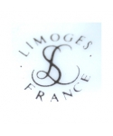 Limoges France LS - La Seynie Porcelaines (czarny)