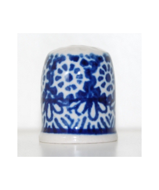 Bolesławiec blue pattern