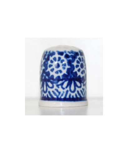 Bolesławiec blue pattern