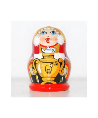 Matryoshka doll with samovar III