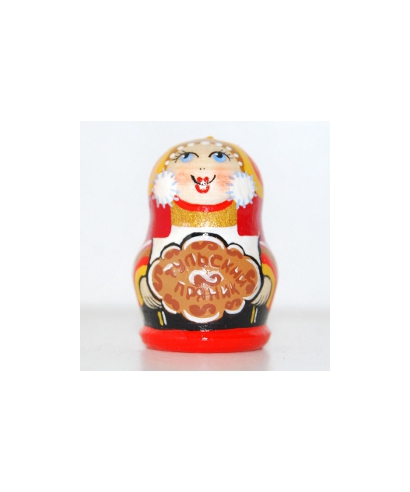 Matryoshka doll with gingerbread