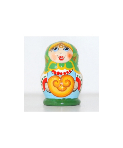 Matryoshka doll with bagel