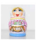Matryoshka doll with lavender
