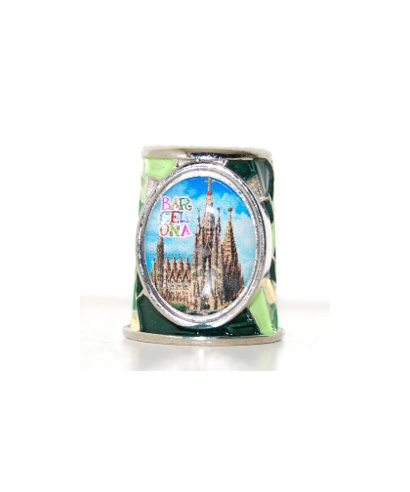 Barcelona green mosaic