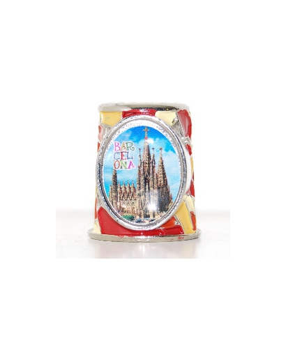 Barcelona red mosaic