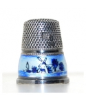Silver Gabler enameled band