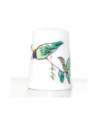 Birds in flowers