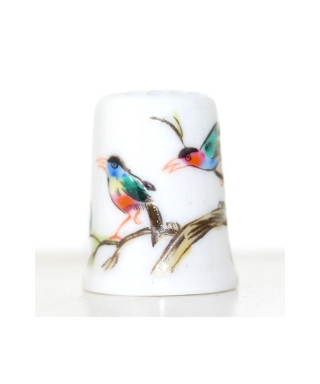 Birds in flowers III