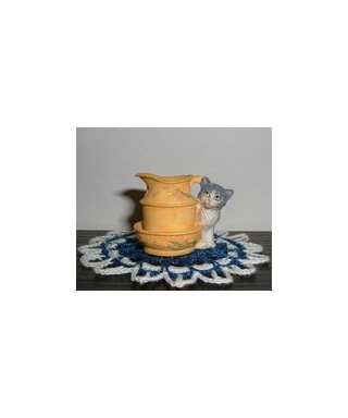 Cat with a jug